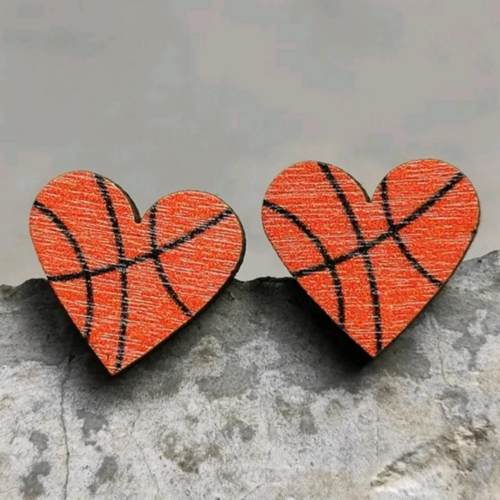 Basketball earrings - Picture 1 of 1